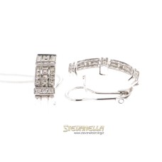 CHIMENTO orecchini oro bianco e diamanti referenza 81111983 new